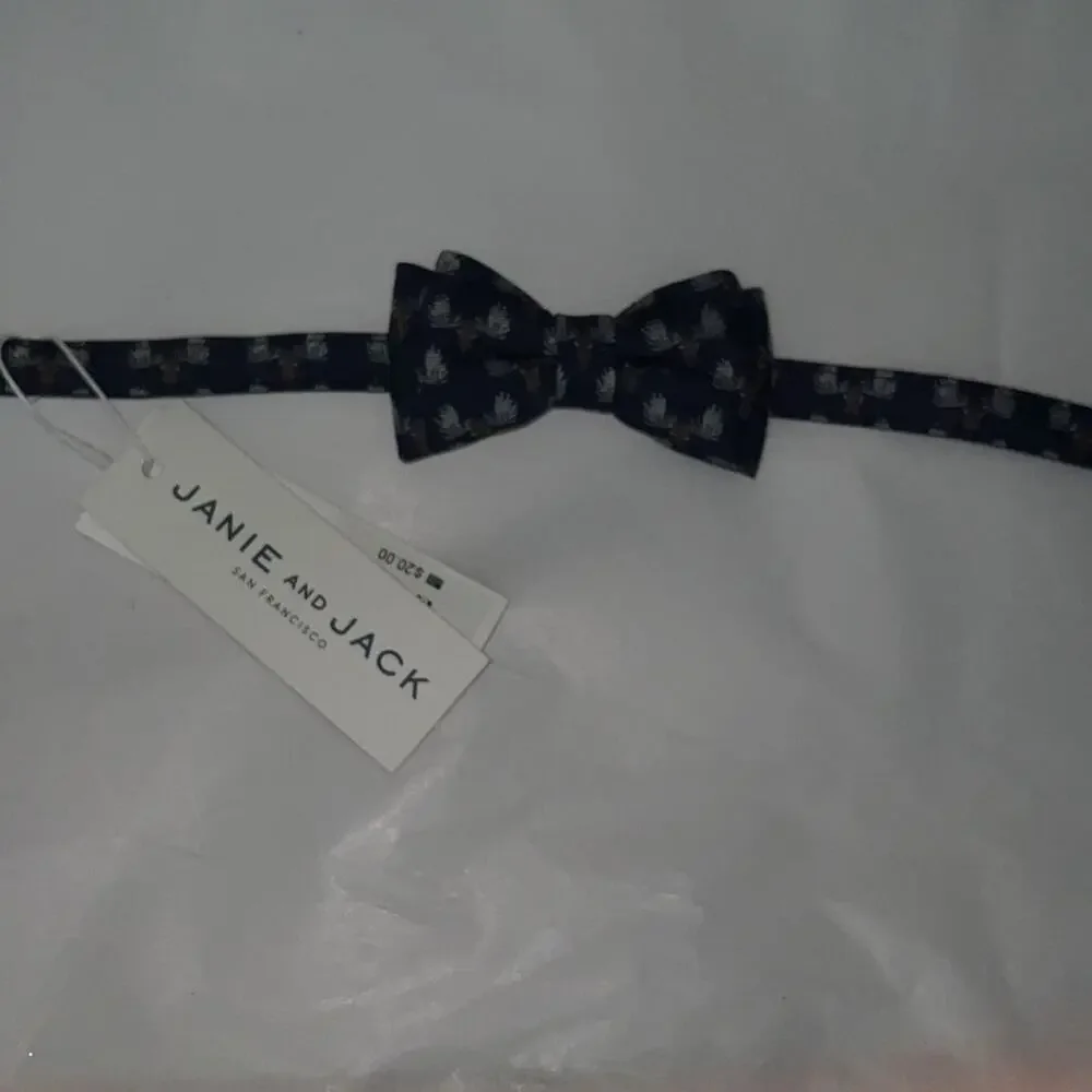 Janie and Jack Moose Bowtie, 0-24M - NWT